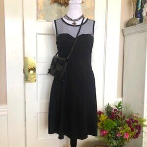 RED Valentino Black Dress Size 8